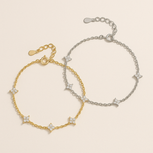 Elegantes Blumenarmband