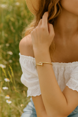 Glanzvolles Schmuckarmband Gold
