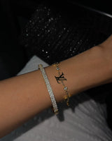 Glänzendes Goldenes Armband