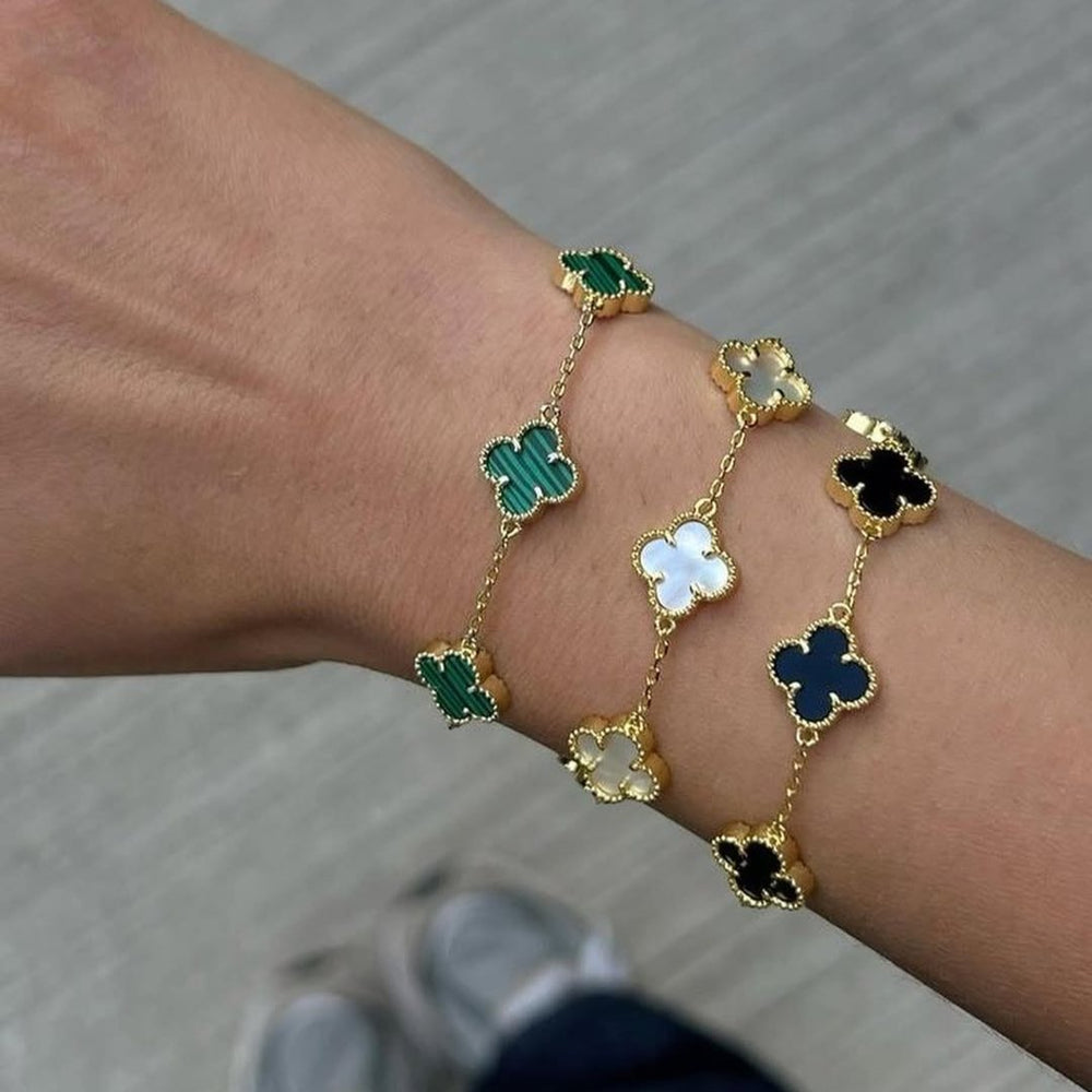 Glücksklee Schmuck Set