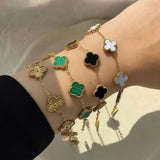 Glücksklee Schmuck Set