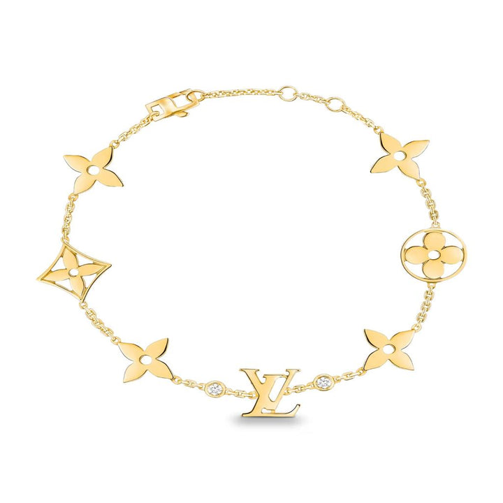 Glänzendes Goldenes Armband